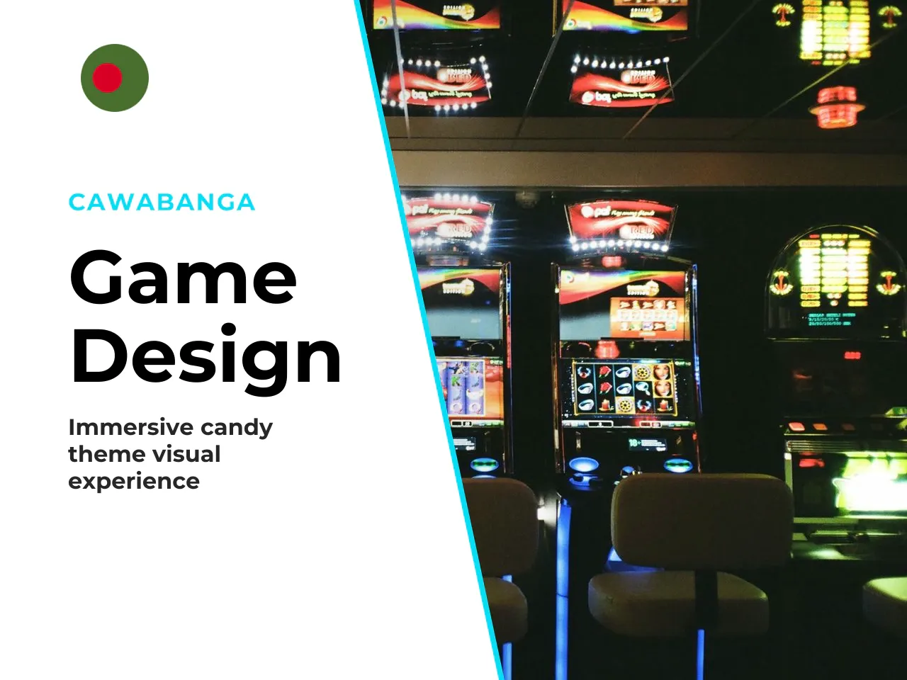 Theme, Visuals and Sound Design. There