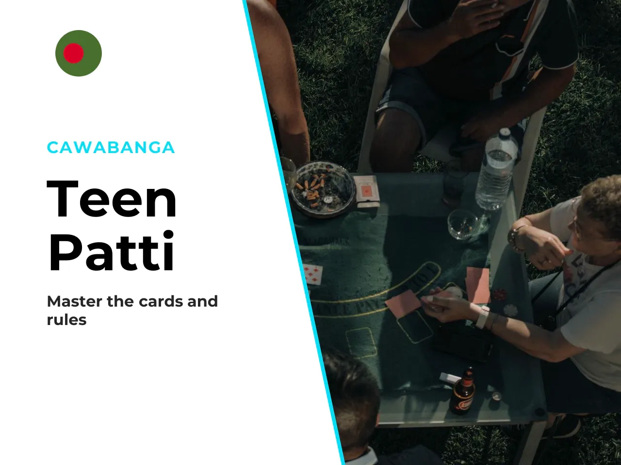 The Teen Patti round, step by