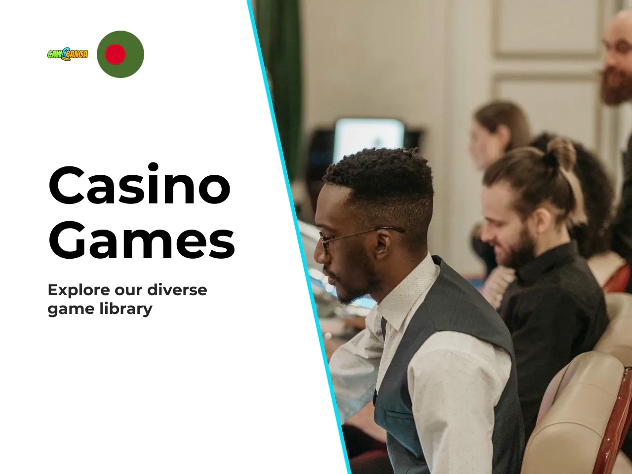 Games can be filtered by provider