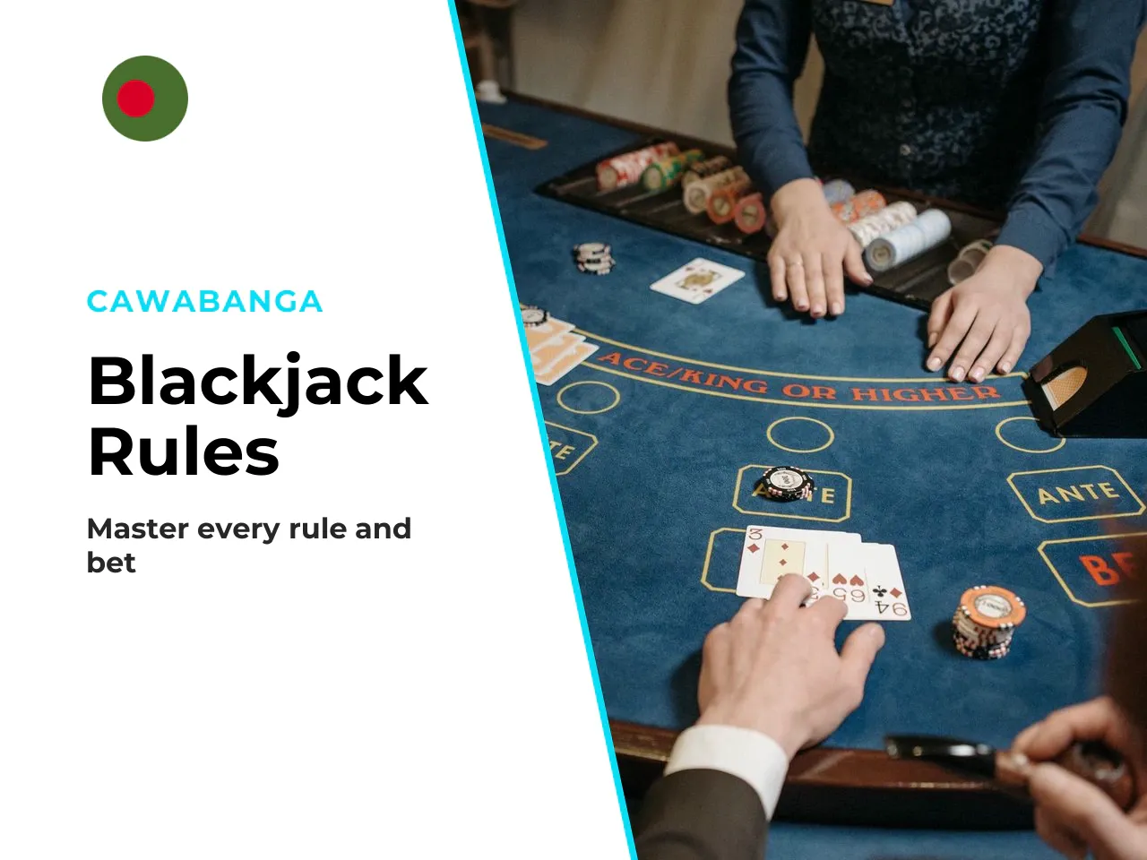 Glossary of live blackjack rules and