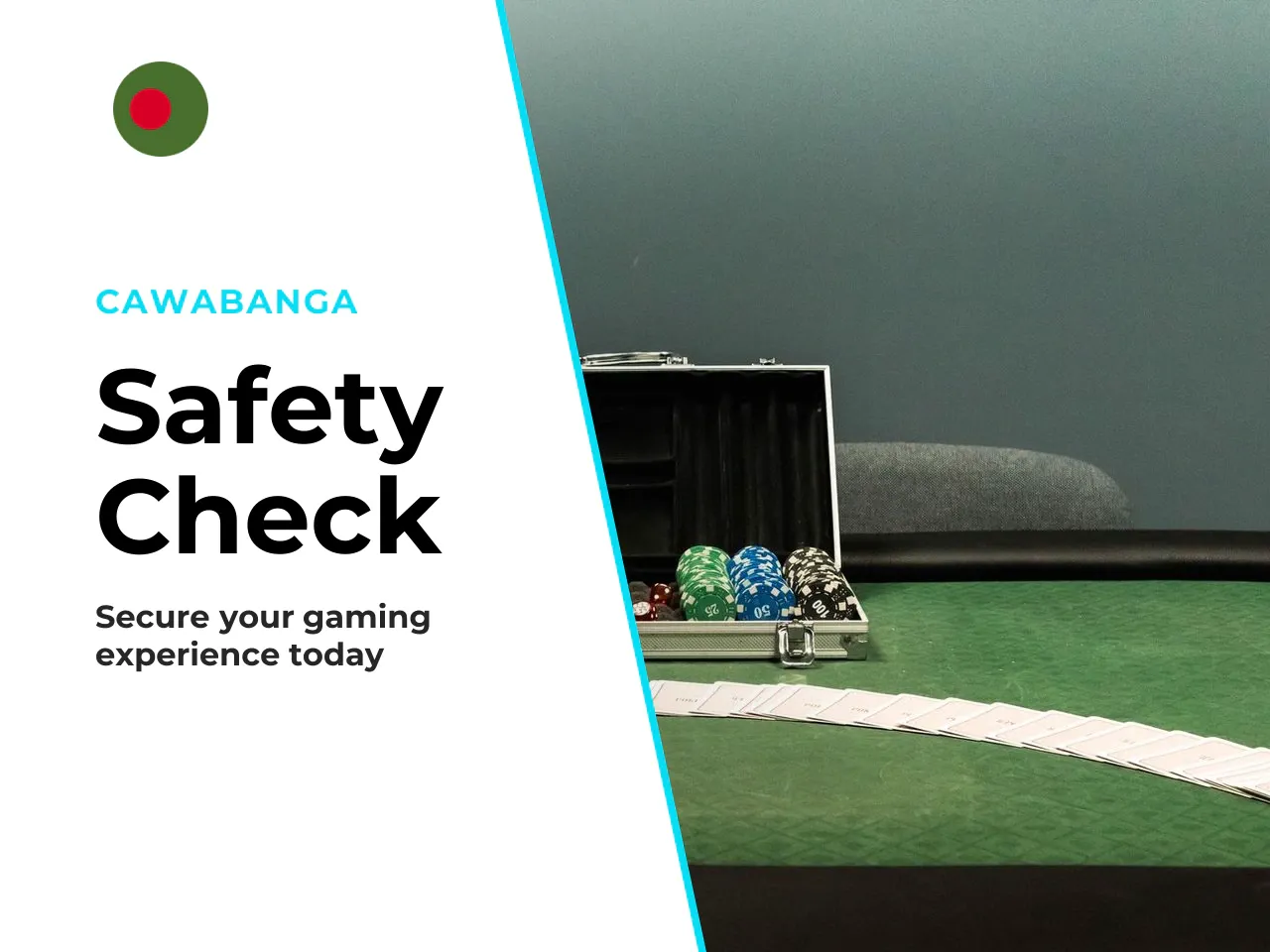 Safety checklist for a platform and